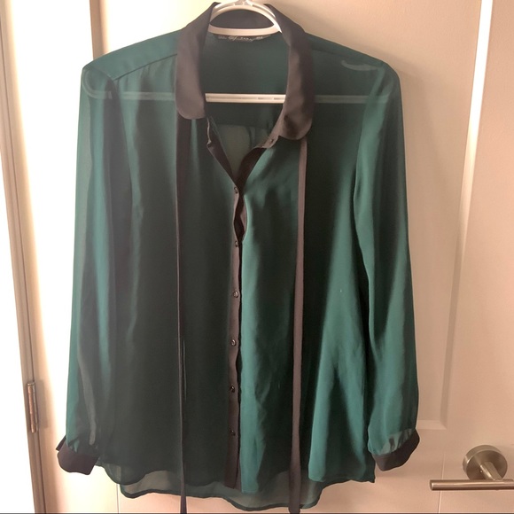 Zara Sheer blouse - Picture 3 of 3